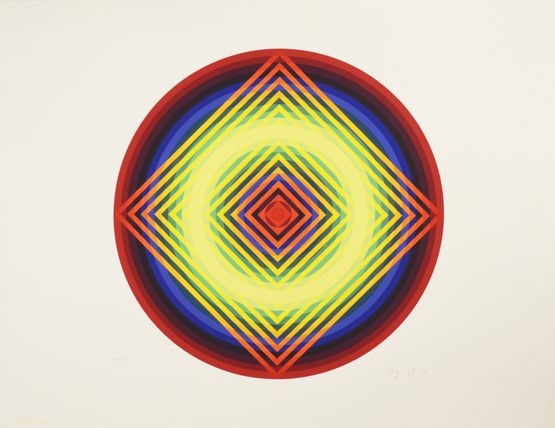 Nakano Marunonaka by Ay-O contemporary artwork Print