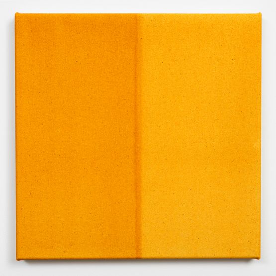 Half Yellow by Simon Morris contemporary artwork Painting
