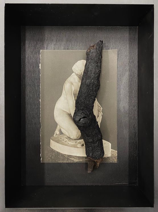 From the series Black Portrait by Lucia Tallova contemporary artwork Sculpture