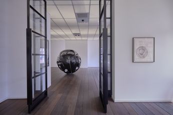 Contemporary art exhibition Ichwan Noor Beetle Sphere at Reflex Amsterdam Netherlands