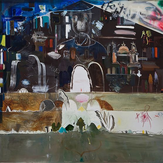 The Station by Hyunjin Bek contemporary artwork Painting