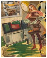 Die Neue Zeit The New Era by Rosa Loy contemporary artwork painting