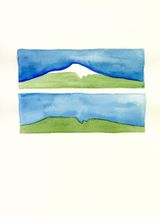 Fuji Melting by Klega contemporary artwork painting