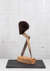 Puppet IX from Oh to Believe in Another World by William Kentridge contemporary artwork sculpture