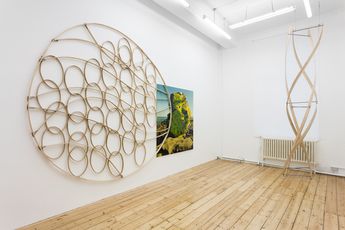 Contemporary art exhibition Jane and Louise Wilson The Toxic Camera at Maureen Paley Studio M United Kingdom
