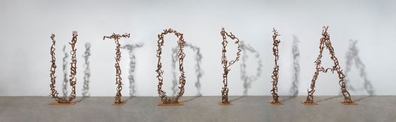 UTOPIA by Jaume Plensa contemporary artwork Sculpture