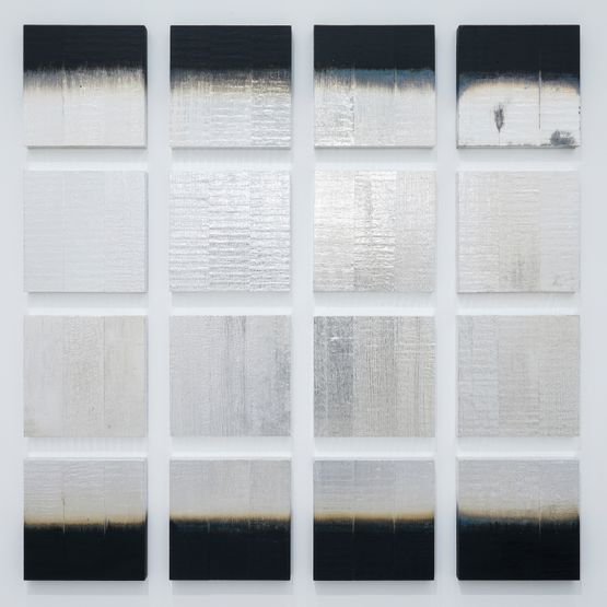 January 1-8 2021 High Tides Low Tides Santa Cruz California by Miya Ando contemporary artwork Sculpture