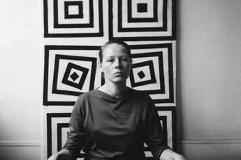 Contemporary art exhibition Vera Molnar Speak To The Eye at Centre Pompidou Paris France