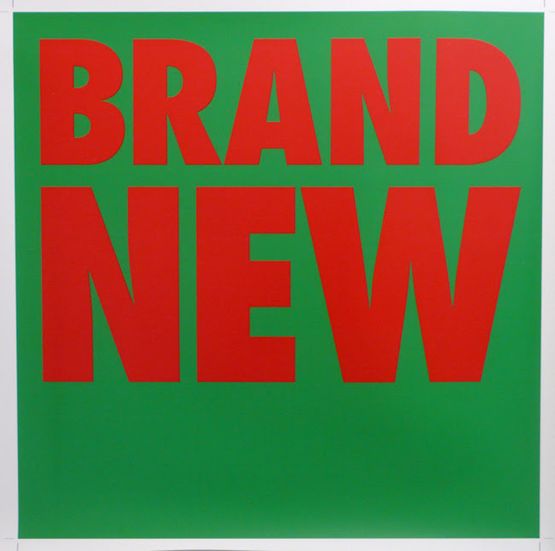 BRAND NEW by Billy Apple contemporary artwork Painting
