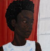 The life I was promised back home isnt what I met here by Matthew Eguavoen contemporary artwork painting