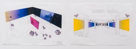 Hamburger Bahnhof Drawings 2 by Diana Thater contemporary artwork Works on Paper