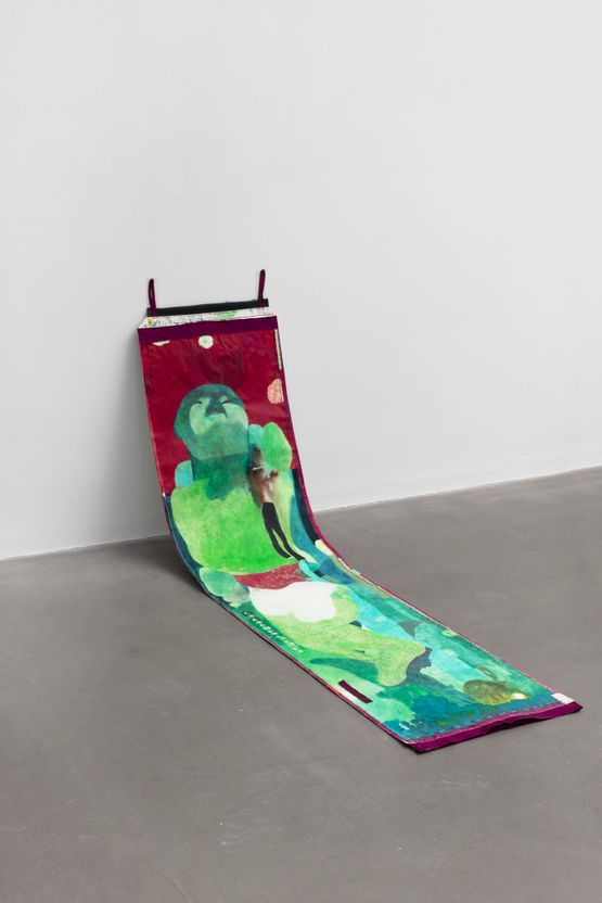 I am Lying by Miao Miao contemporary artwork Painting
