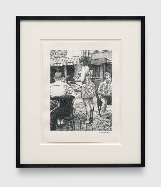Untitled by R. Crumb contemporary artwork Drawing