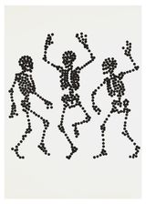 Dance to Dust Drawings 11 by Carlos Amorales contemporary artwork works on paper