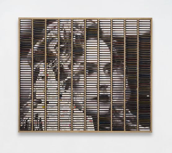 S.Stone by Gregor Hildebrandt contemporary artwork Mixed Media