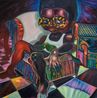 Sofa snooze by Ndidi Emefiele contemporary artwork Painting