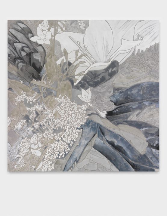 Winter Flowers XLIV by Francesco Clemente contemporary artwork Painting