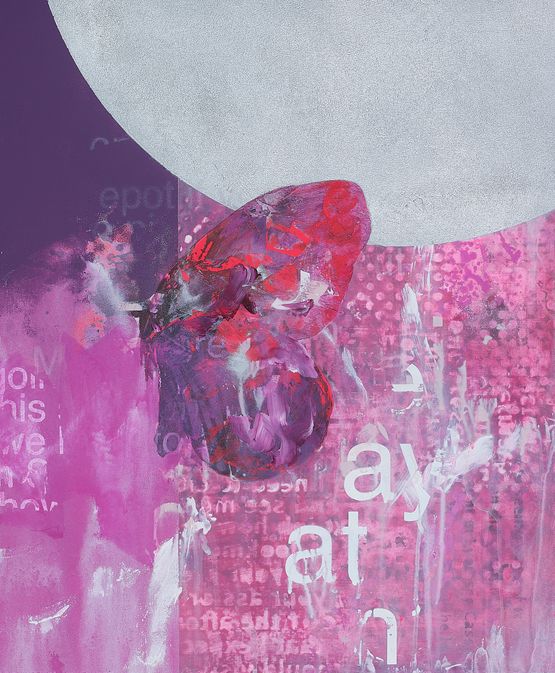 The Voice of the Butterfly in the Sound World 3 by Yoshiaki Nakamura contemporary artwork Painting