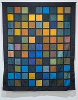 Color squares by Chant Avedissian contemporary artwork textile