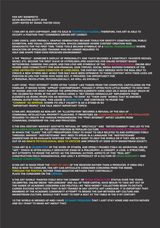 Fan Art Manifesto by Kevin Bouton-Scott contemporary artwork print
