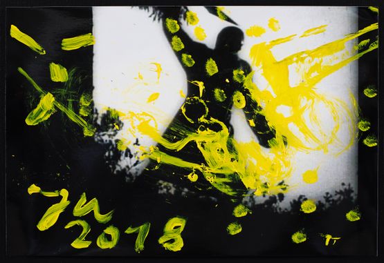 DR. TYRANNOHAGEN VON SAURUESTROJA REX-SERIE DE TRONJECKSENKOENIG DE NILLL- 9 by Alexander Kluge contemporary artwork Painting