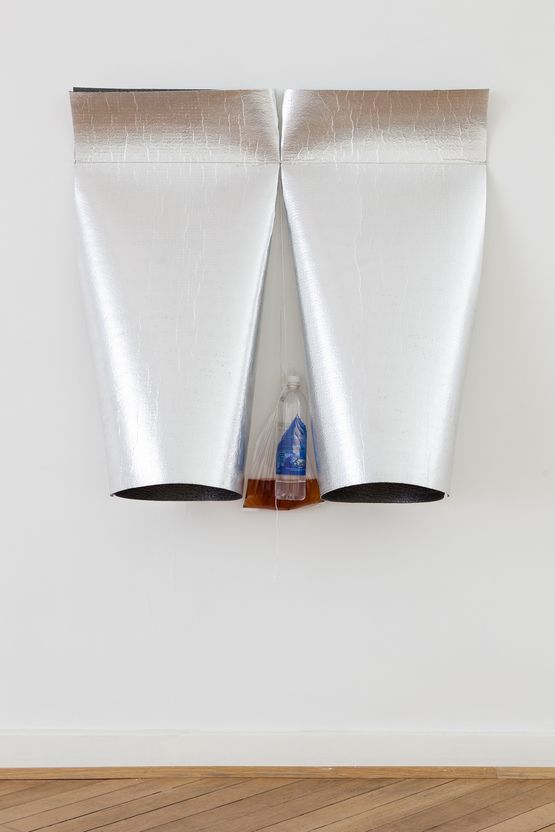 Self Portrait As Chart With Parallel Peaks And Overlapping Lines by Gabriel Kuri contemporary artwork Sculpture
