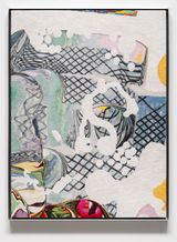 Phantom and A Map  Poetry 06WBXS01V2 by Kyungah Ham contemporary artwork sculpture textile