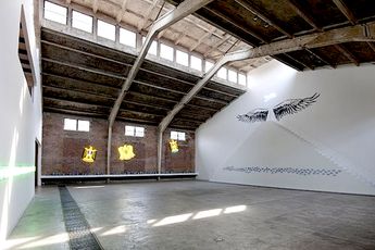 Contemporary art exhibition Moataz Nasr The Tunnel at Galleria Continua Beijing China