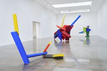 Contemporary art exhibition Joel Shapiro Out of the Blue at Pace Gallery 508  510 West 25th New york United States