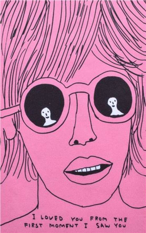 I Loved You From The First Moment I Saw You by David Shrigley contemporary artwork Print