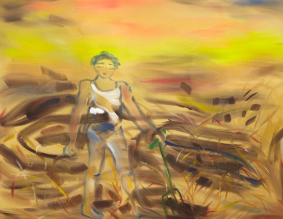 Harvest by Sophie Von Hellermann contemporary artwork Painting