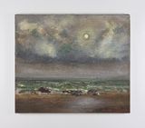 No title seascape by Merlin James contemporary artwork painting