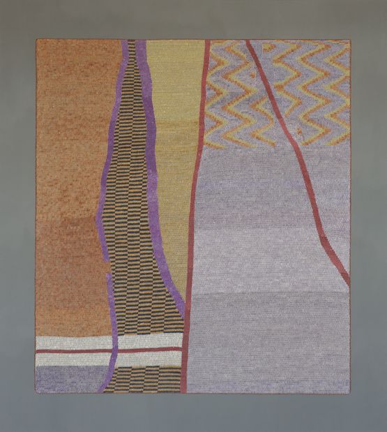 Chaguarbild NR 41 by Olaf Holzapfel contemporary artwork Textile