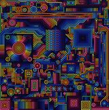 Matrix_2007 Intel_Little_Valley_2_D201GLY2_F by Lu Xinjian contemporary artwork painting