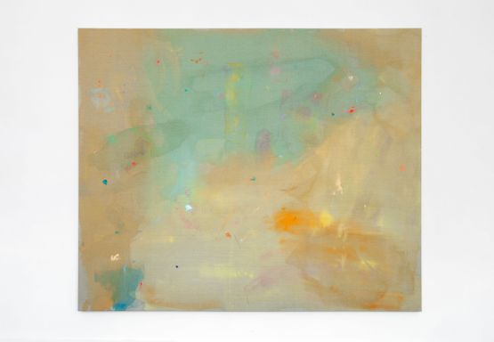 Studio in blue-green by Maaike Schoorel contemporary artwork Painting
