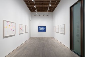 Contemporary art exhibition Spencer Finch Forever is composed of Nows at Lisson Gallery Shanghai China