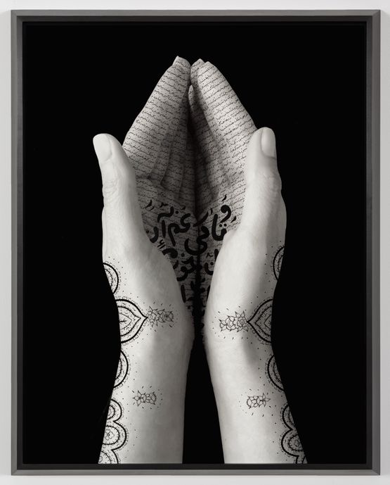 Offerings by Shirin Neshat contemporary artwork Painting