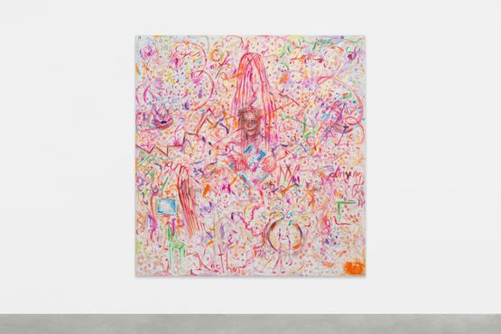 WiCkeD ChArM by Jutta Koether contemporary artwork Painting