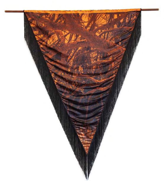 Ocre by Shiraz Bayjoo contemporary artwork Works on Paper