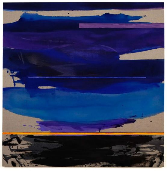 Night Falling by Gretchen Albrecht contemporary artwork Painting