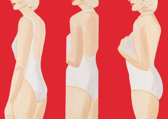 Coca-Cola Girl 5 - Ed. 1960 by Alex Katz contemporary artwork Print