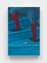 Blue Stairs by Joshua Petker contemporary artwork painting