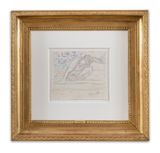 Nu accroupi by Pierre Bonnard contemporary artwork painting works on paper