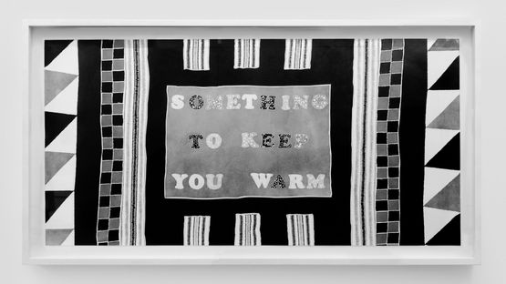 Something to Keep You Warm by Andrea Bowers contemporary artwork Works on Paper