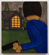 Man With A Gun For Dave Smith by Jay Stuckey contemporary artwork painting
