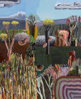Hour of the Wildebeest by Guido Maestri contemporary artwork painting