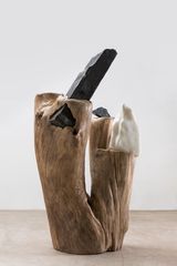 The Guardian Angel by Hu Qingyan contemporary artwork sculpture