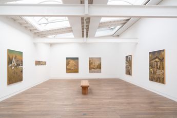 Contemporary art exhibition Stefan Kurten When the Night Comes Falling from the Sky at Beck  Eggeling International Fine Art Dusseldorf Germany