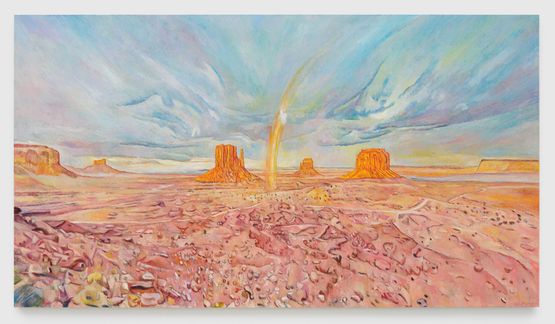Monument Valley by Keith Mayerson contemporary artwork Painting