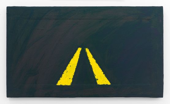 Driving at Night by Mary Heilmann contemporary artwork Painting